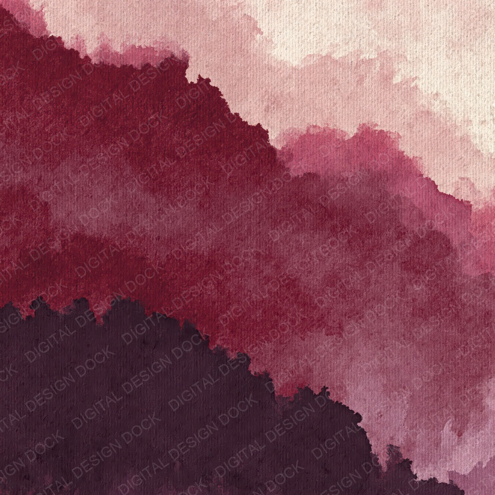 Liquid Ink Burgundy Dusty Rose Digital Paper Pack (DDD012430)
