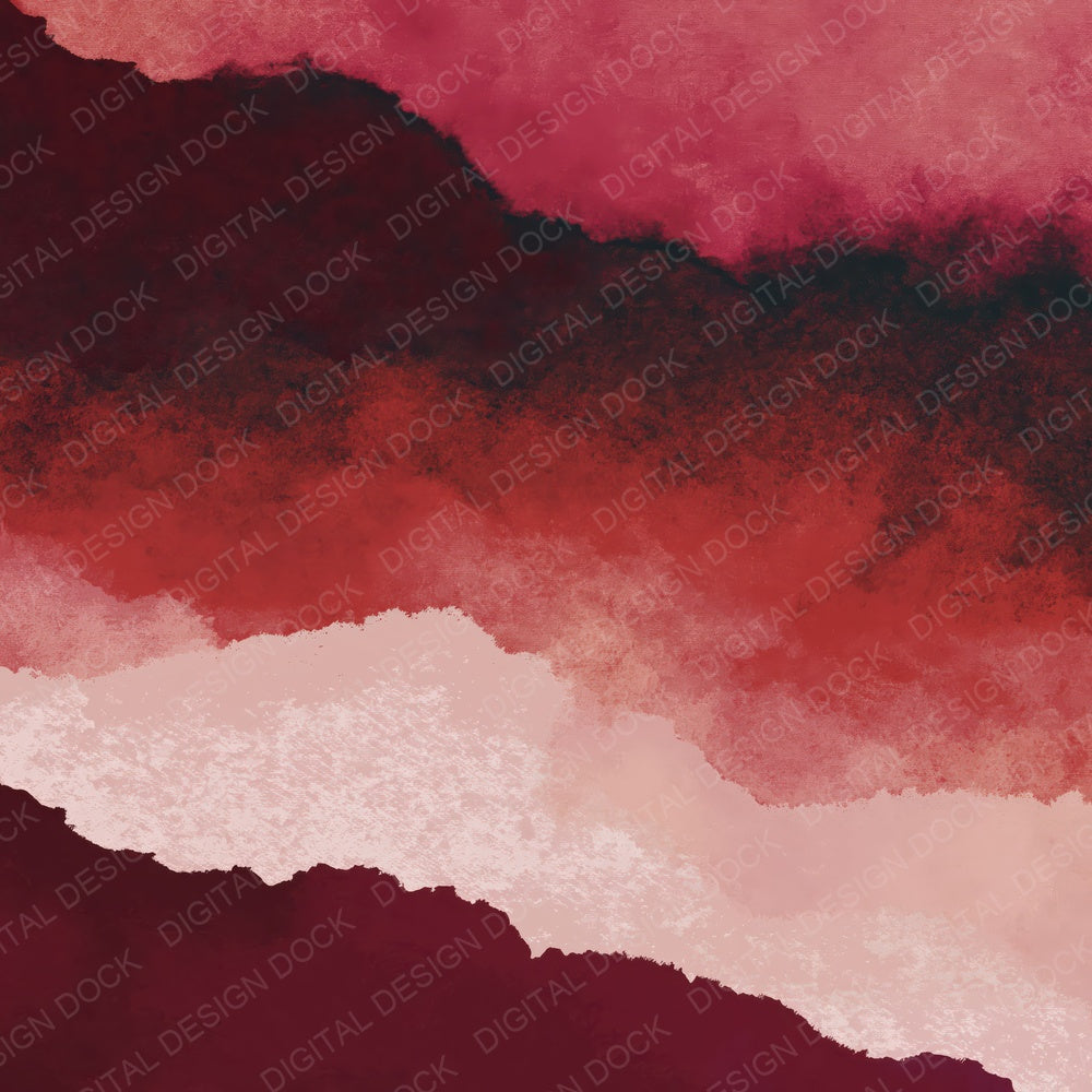 Liquid Ink Burgundy Dusty Rose Digital Paper Pack (DDD012430)