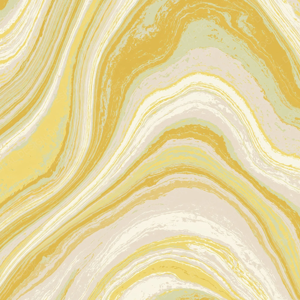 Liquid Marble Buttercream Mustard Digital Paper Pack (DDD012433)
