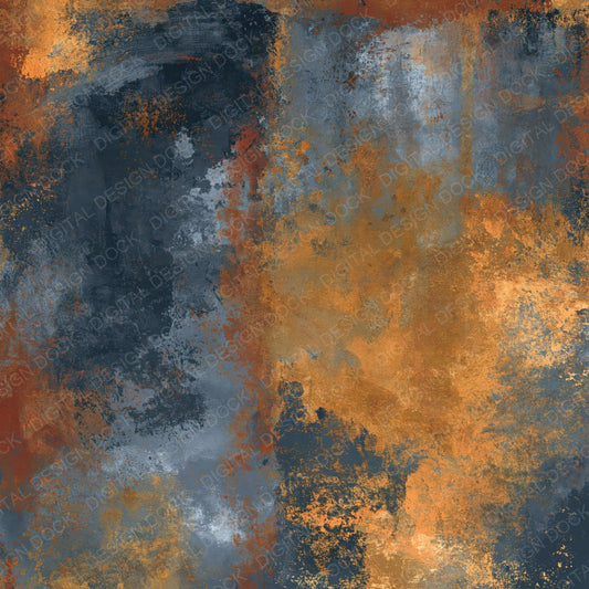 Metallic Iron Rust Ochre Digital Paper Pack (DDD012442)