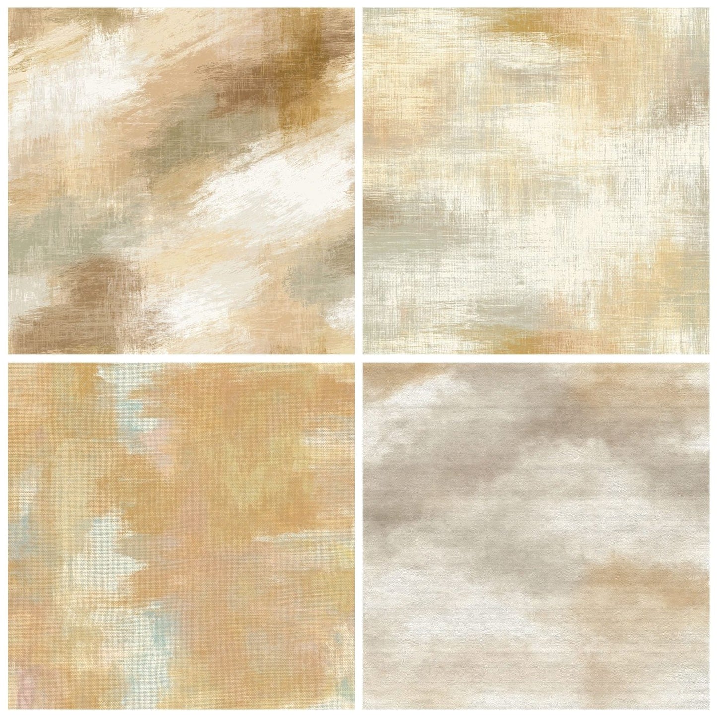 Fabric Canvas Sand Khaki Digital Paper Pack (DDD012465)