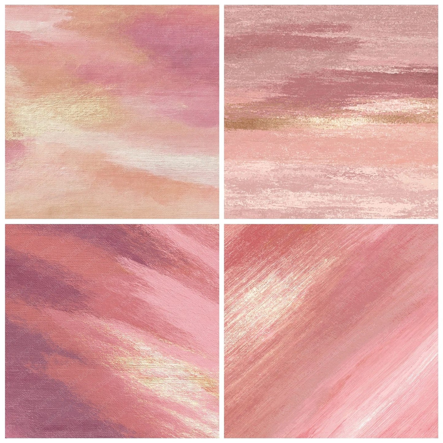 Fabric Raw Silk Dusty Rose Digital Paper Pack (DDD012471)