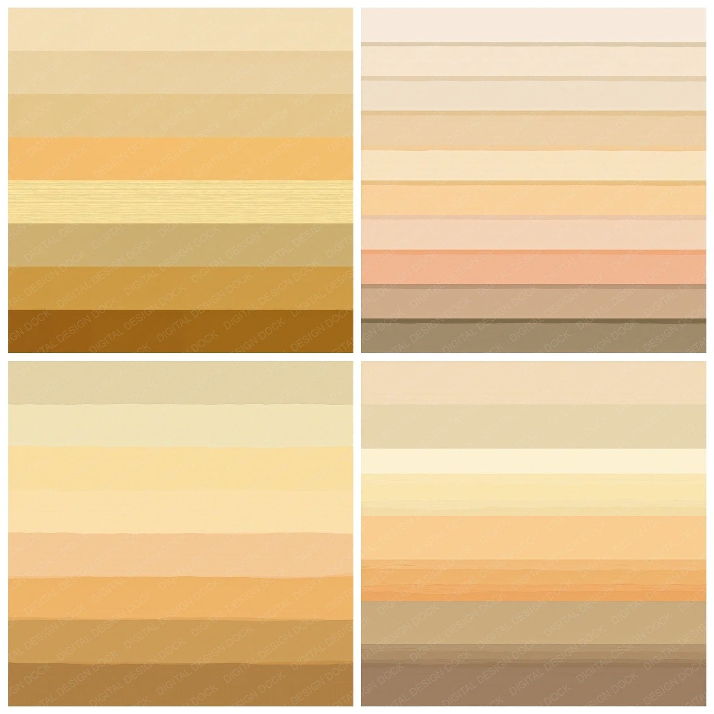 Geometry Blocks Champagne Bronze Digital Paper Pack (DDD012477)