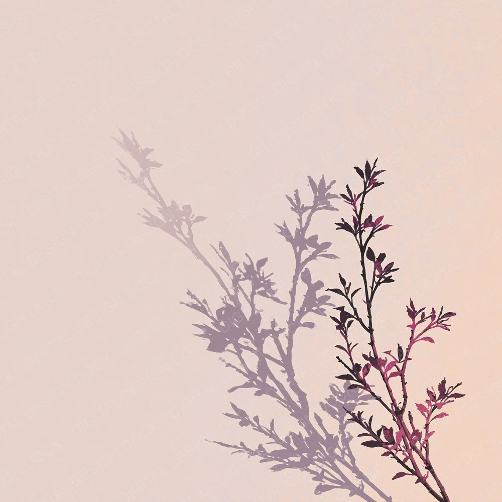 Shadow Branches Blush Mauve Digital Paper Pack (DDD012493)