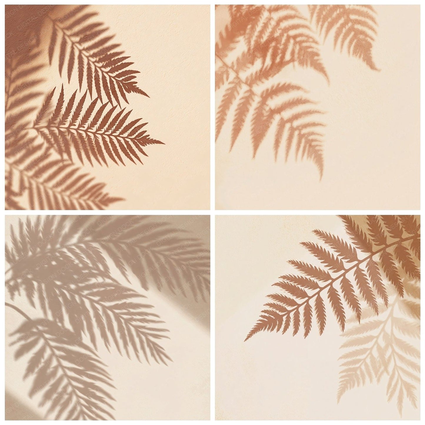 Shadow Fern Sand Sienna Digital Paper Pack (DDD012495)