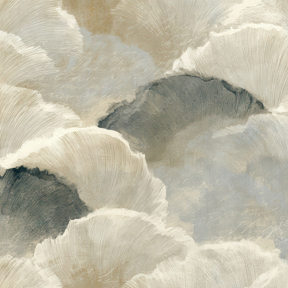 Drypoint Wave Crests Oyster Digital Paper Pack (DDD012730)