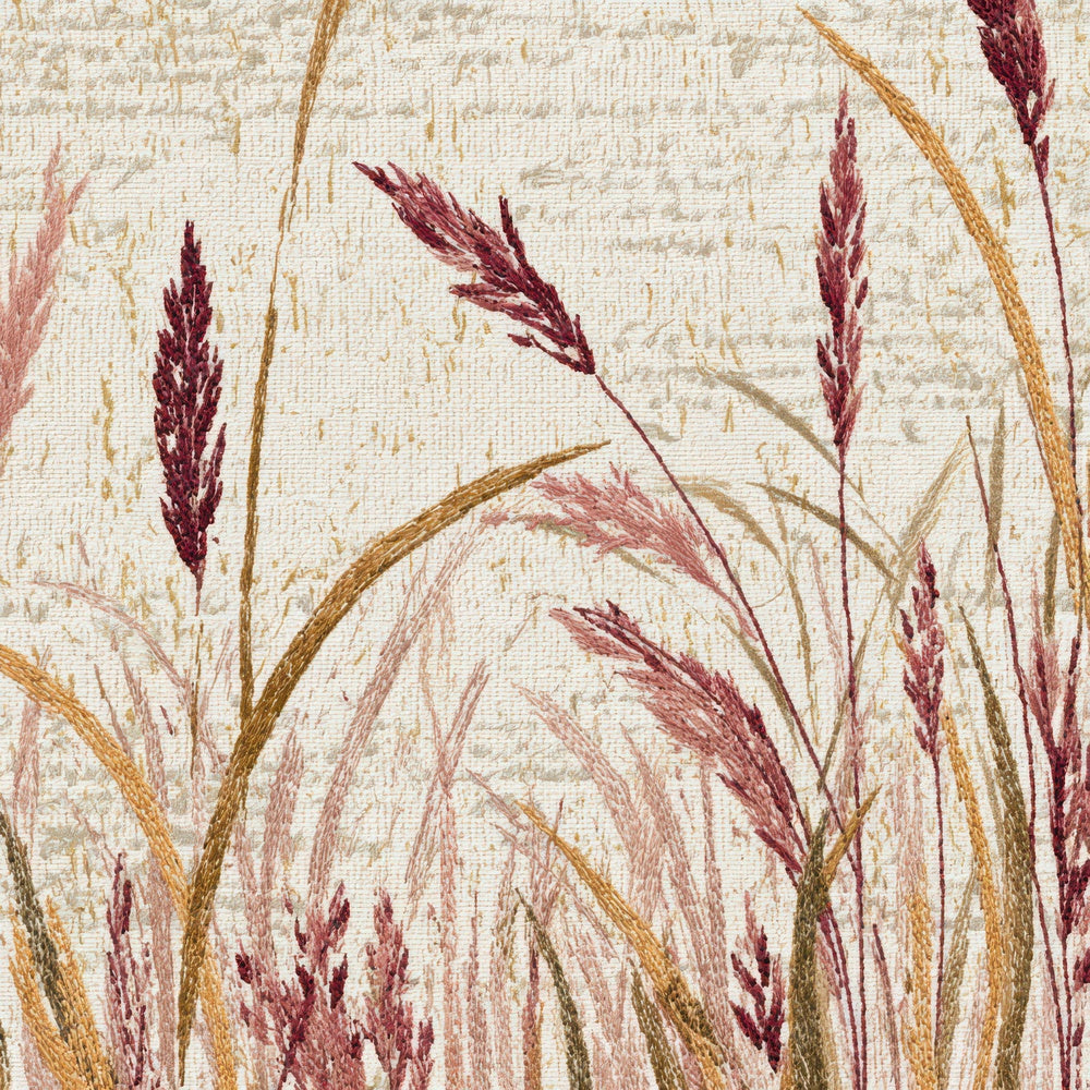 Embroidery Wild Grasses Dusty Pink Digital Paper Pack (DDD012734)
