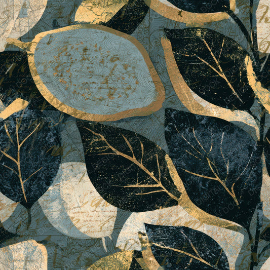 Antique Map Tropical Fruit Slate Digital Paper Pack (DDD012748)