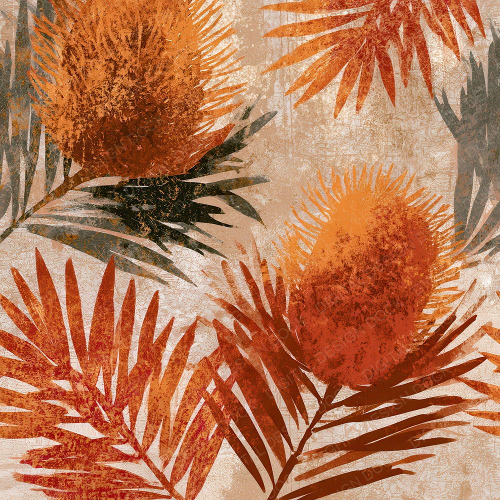 Infrared Banksia Rust Oat Digital Paper Pack (DDD012756)