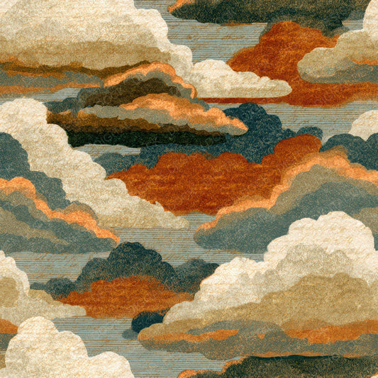 Risograph Storm Clouds Oyster Digital Paper Pack (DDD012776)