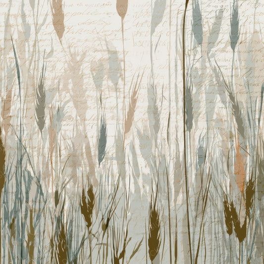 Papercut Wheat Fields Bone Seamless Digital Paper Pack (DDD012792)