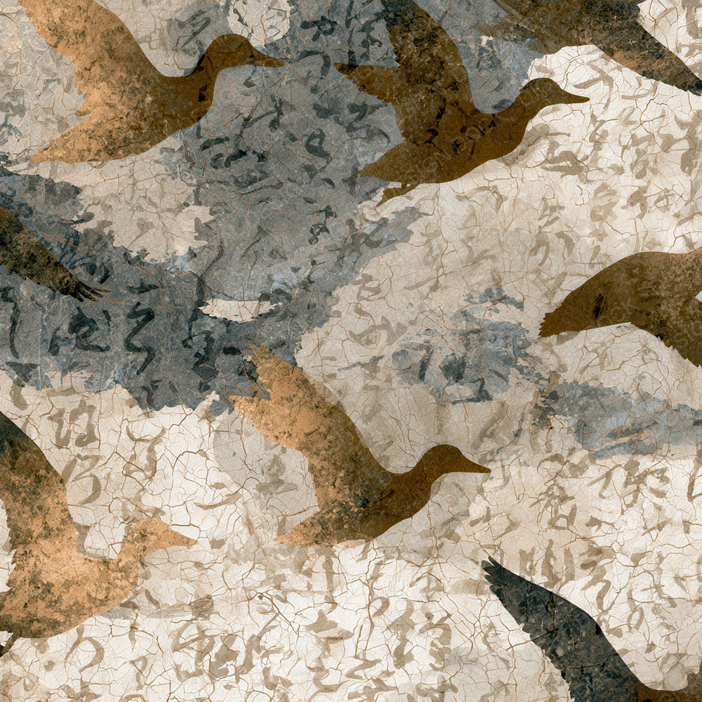 Batik Duck Oat Linen Pebble Digital Paper Pack (DDD012805)