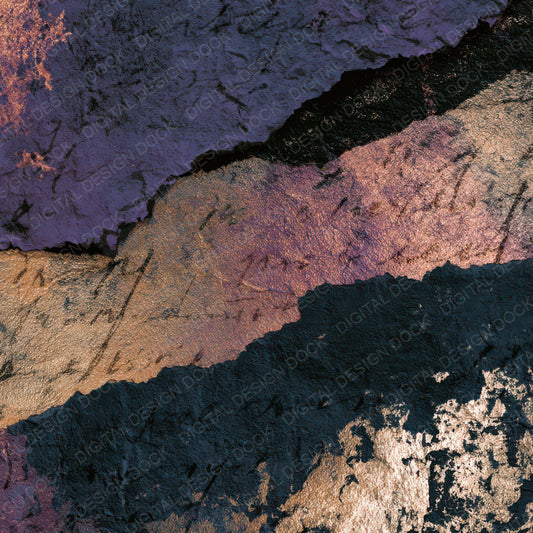 Collage Purple Charcoal Abstract Digital Paper Pack (DDD012850)