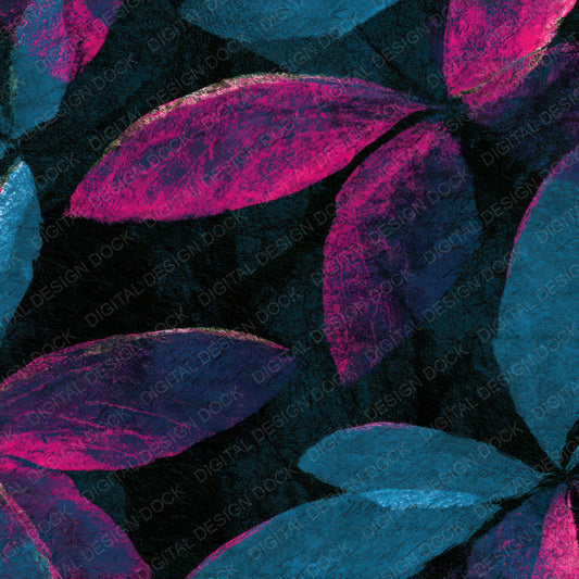 Lithograph Fairy Wings Electric Pink Cyan Digital Paper Pack (DDD012873)