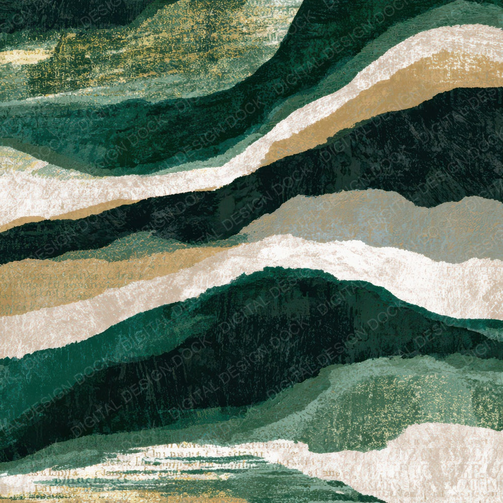 Lithograph Forest Green Bone Tonal Digital Paper Pack (DDD012874)