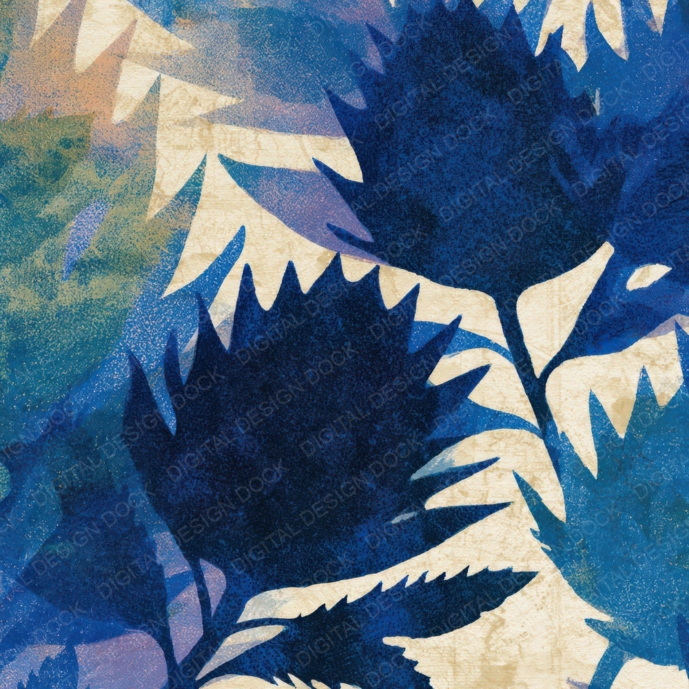 Risograph Banksia Indigo Memento Digital Paper Pack (DDD012898)