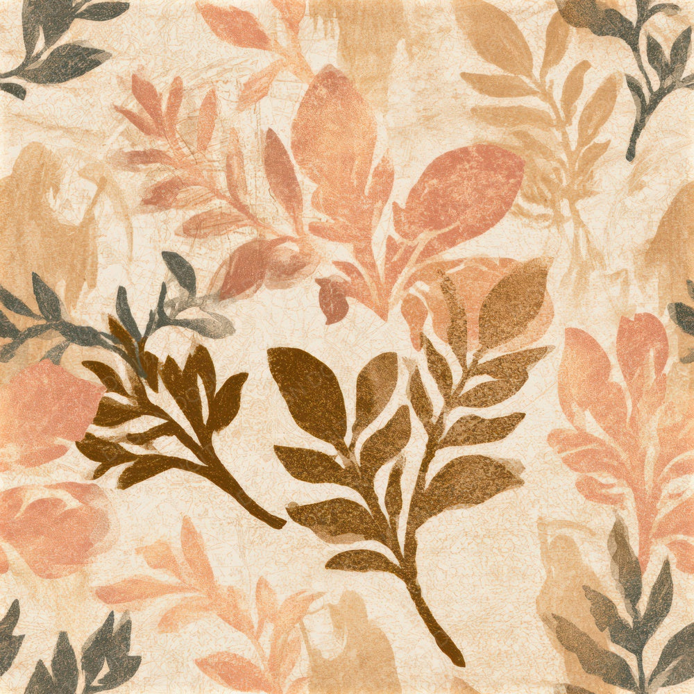Risograph Botanical Reaper Oyster Seamless Digital Paper Pack (DDD012974)