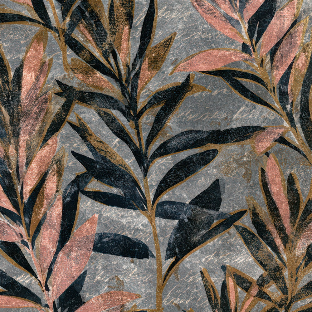 Monoprint Rosemary Jet Rose Pewter Digital Paper Pack (DDD012993)