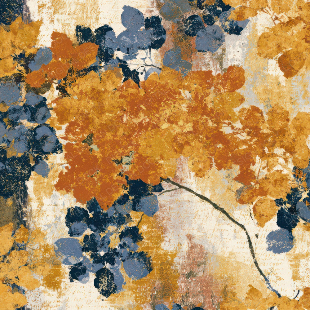 Maximalist Mulberries Amber Cream Digital Paper Pack (DDD013029)