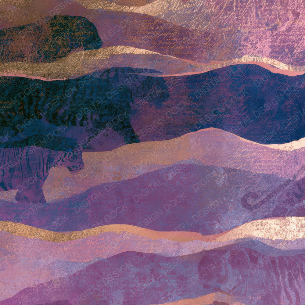 Infrared Tiger Mauve Plum Gold Digital Paper Pack (DDD013074)