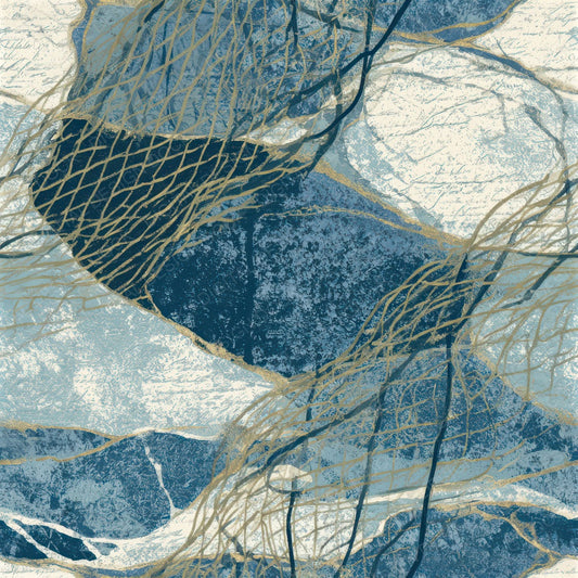 Infrared Fishing Nets Driftwood Seamless Digital Paper Pack (DDD013158)