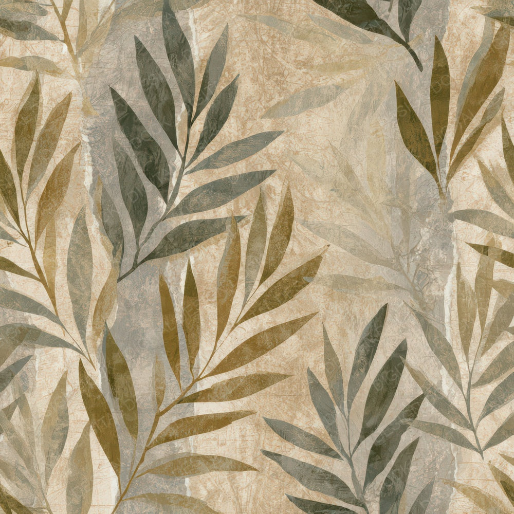 Torn Paper Olive Branch Sepia Digital Paper Pack (DDD013160)