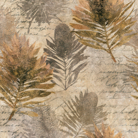 Sparse Modern Banksia Sepia Digital Paper Pack (DDD013180)