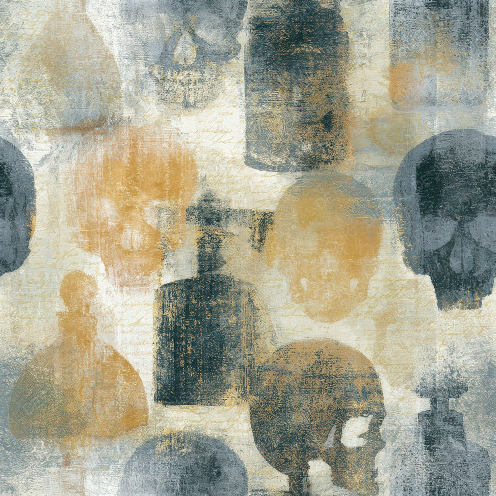 Fresco Skulls Perfume Thunder Seamless Digital Paper Pack (DDD013232)