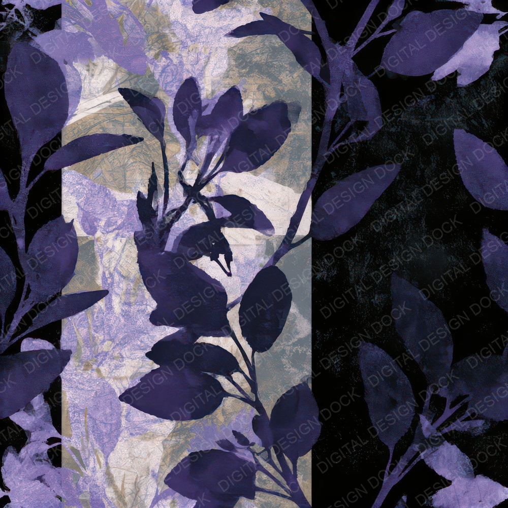 Photogram Sage Pearl Aubergine Seamless Digital Paper Pack (DDD013239)