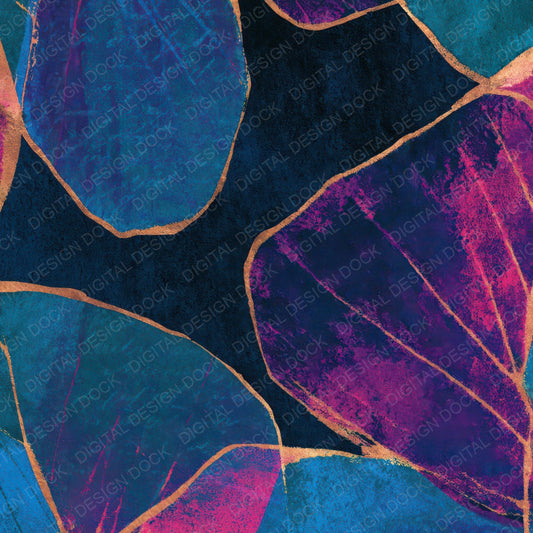 Minimal Butterfly Wings Teal Magenta Digital Paper Pack (DDD013326)