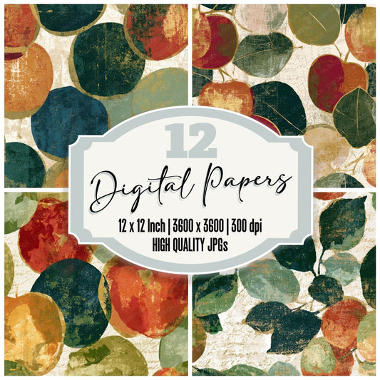 Screenprint Apple Adobe Sage Digital Paper Pack (DDD013373)