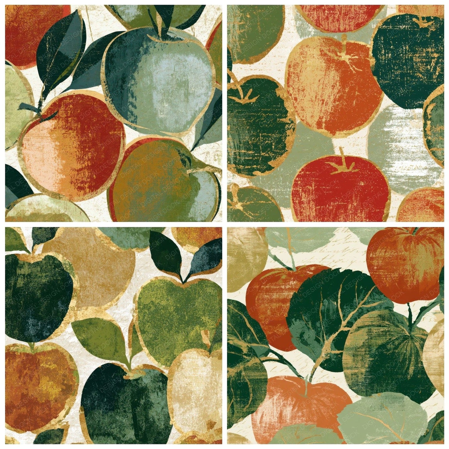 Screenprint Apple Adobe Sage Digital Paper Pack (DDD013373)