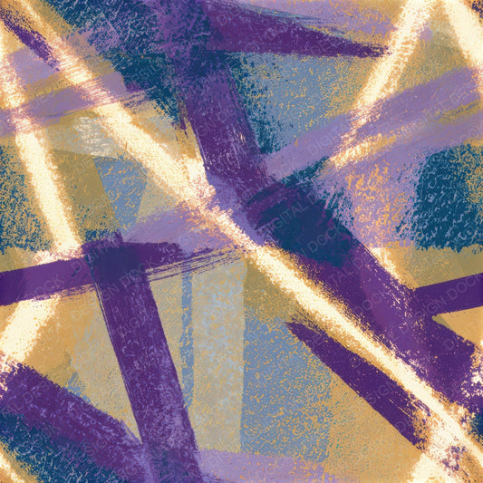 Screenprint Neon Tubes Amethyst Seamless Digital Paper Pack (DDD013412)