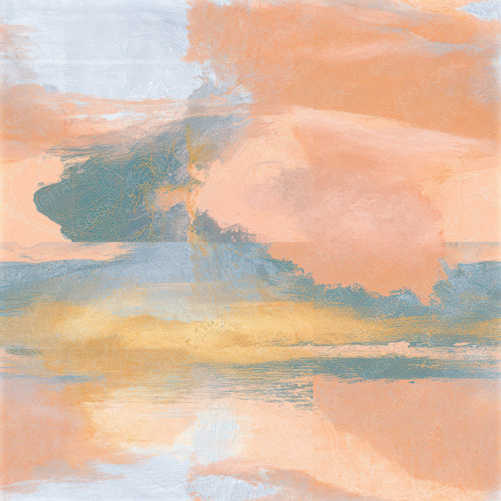 Egg Tempera Apricot Rose Tonal Seamless Digital Paper Pack (DDD013469)