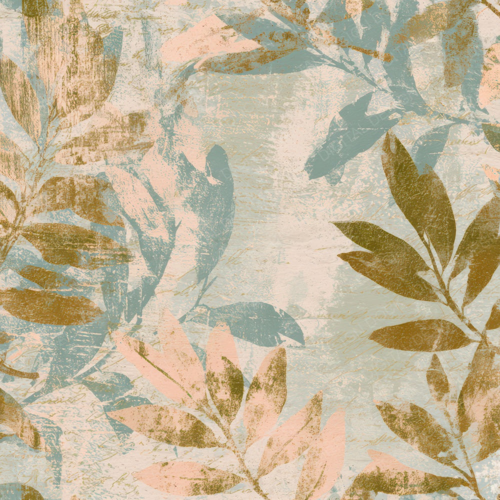 Blueprint Olive Branches Blush Mint Digital Paper Pack (DDD013505)