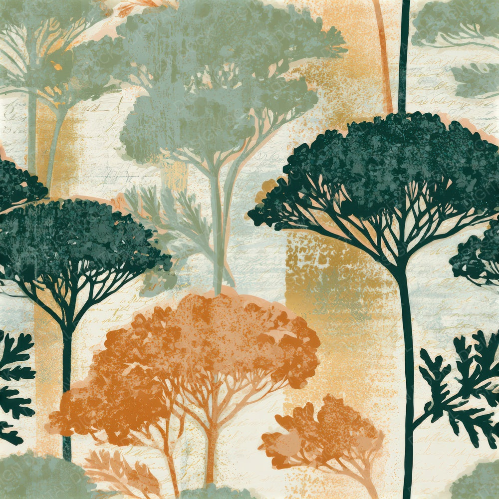 Screenprint Yarrow Sage Ivory Seamless Digital Paper Pack (DDD013538)