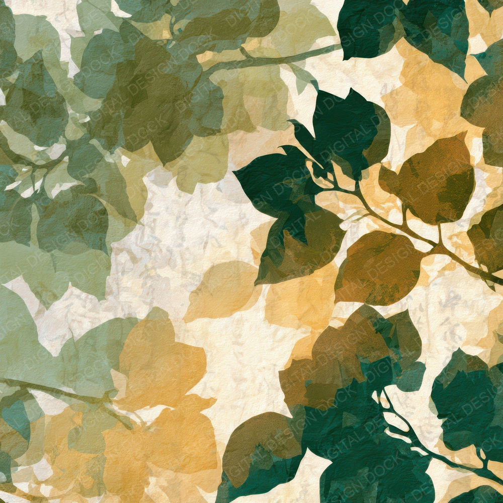 Papercut Bougainvillea Sage Butter Digital Paper Pack (DDD013615)