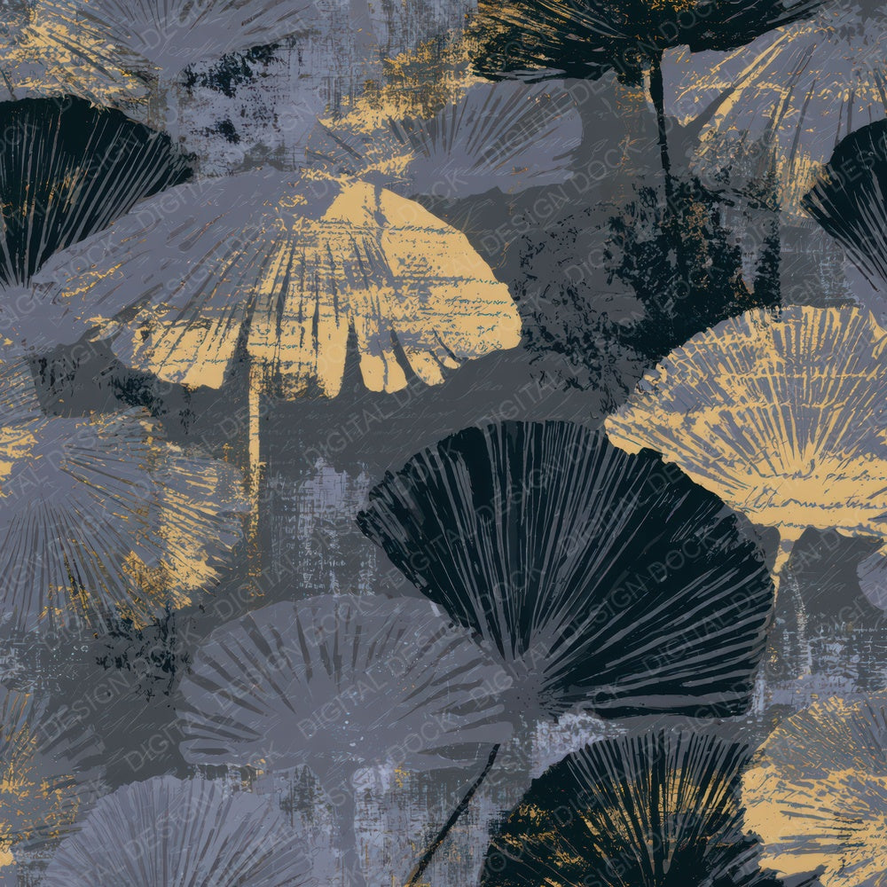 Screenprint Jelly Fungi Storm Silver Digital Paper Pack (DDD013620)
