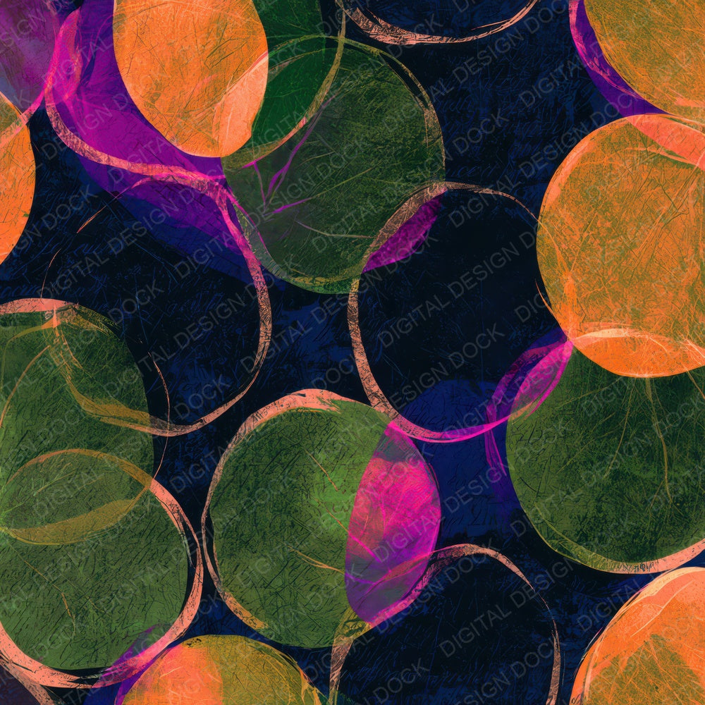 Scratchboard Apricots Neon Magenta Digital Paper Pack (DDD013635)