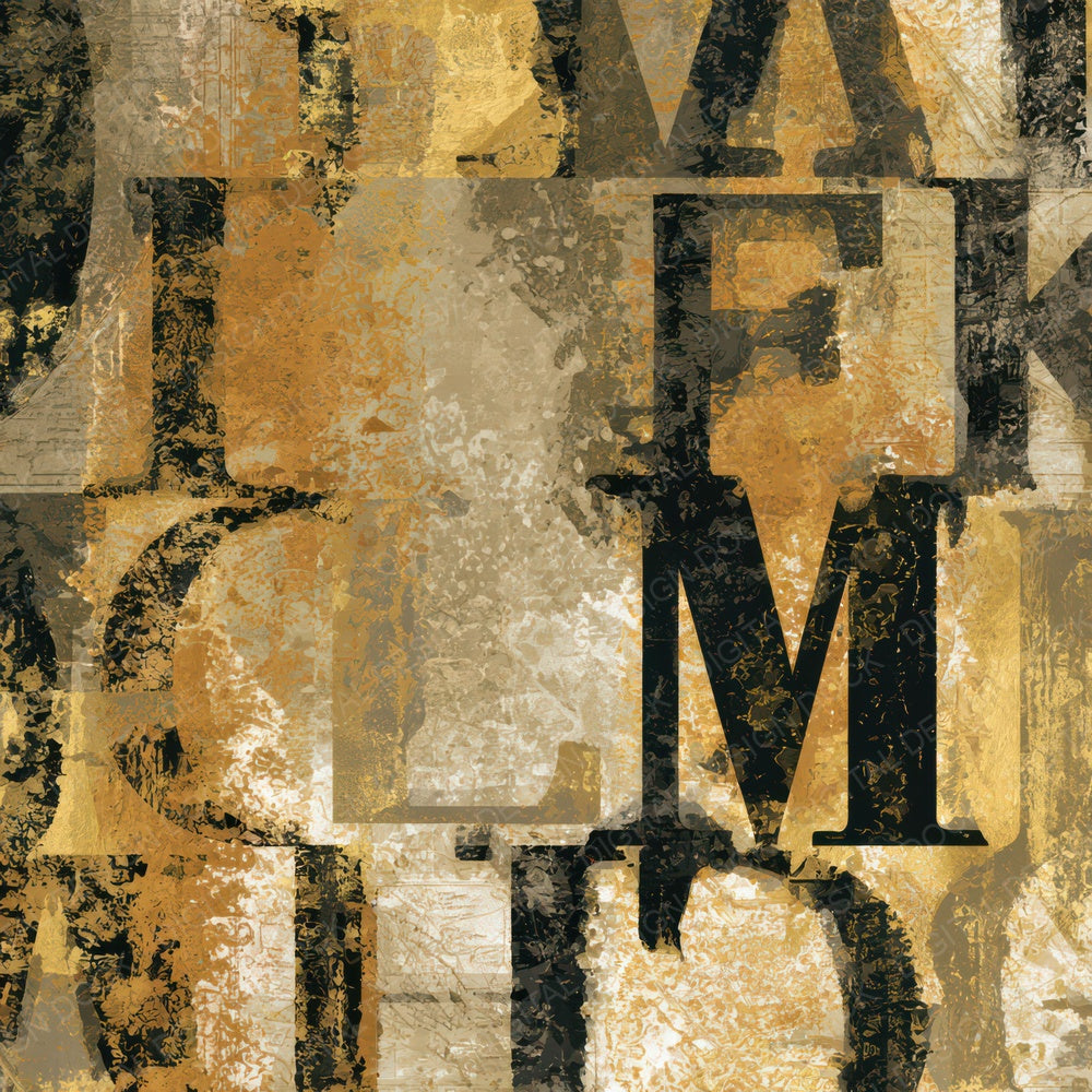 ASCII Beige Sepia Typographic Texture Digital Paper Pack (DDD013766)