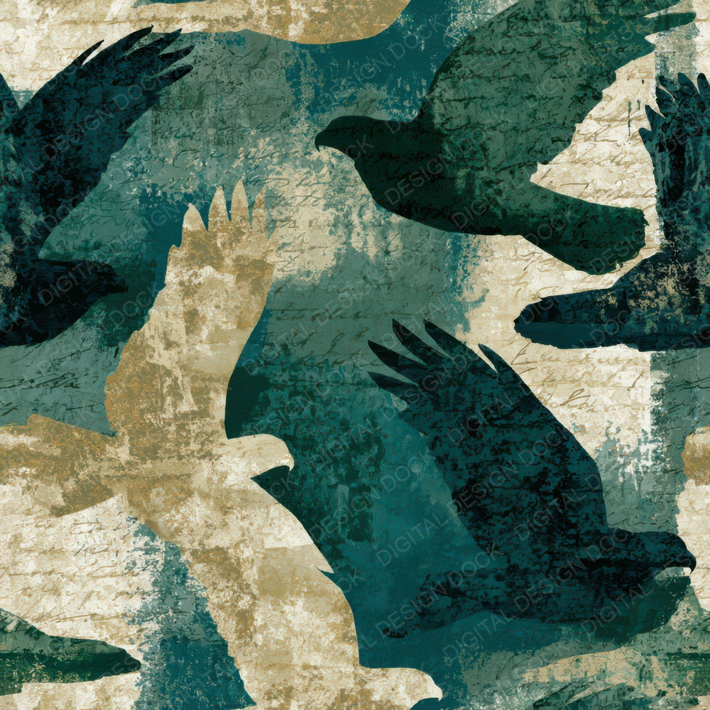 Fresco Hawks Forest Bone Digital Paper Pack (DDD013889)