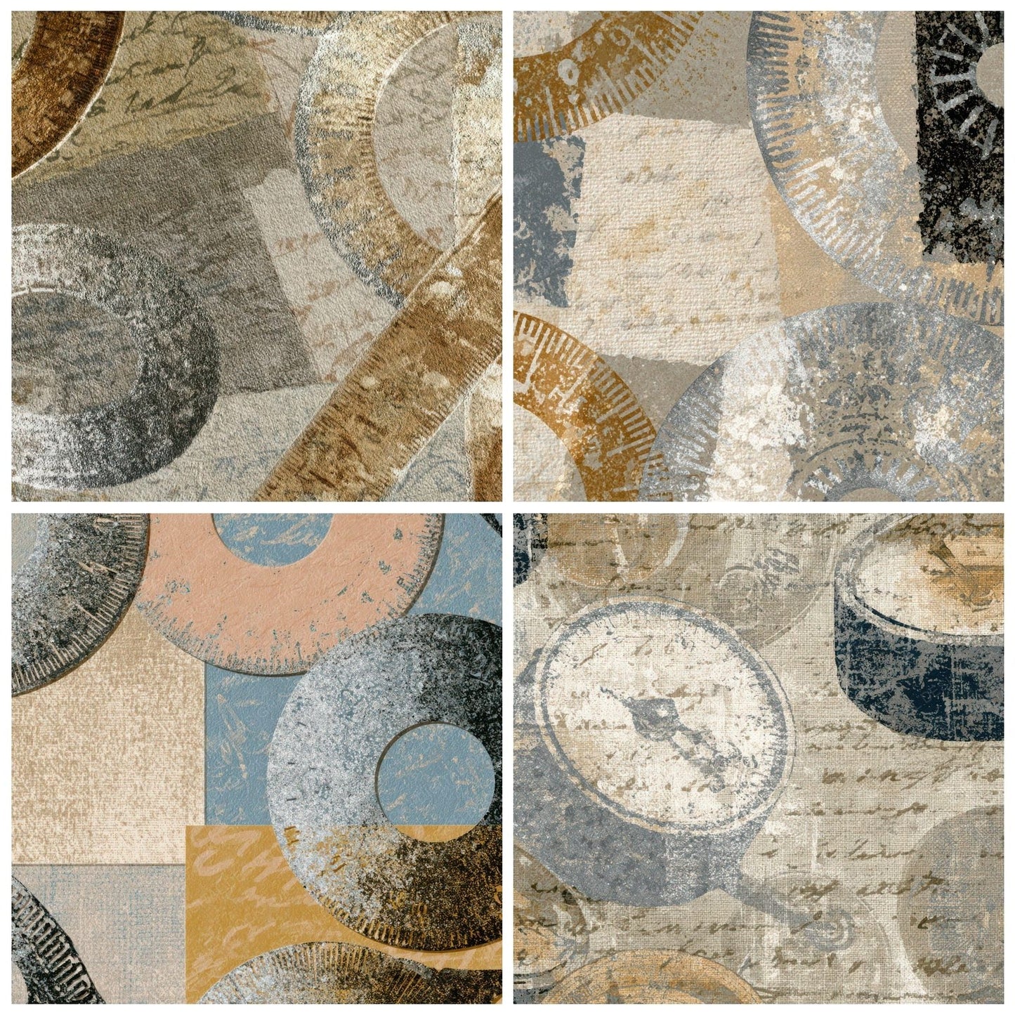 Photogram Tape Measures Oat Linen Digital Paper Pack (DDD013894)
