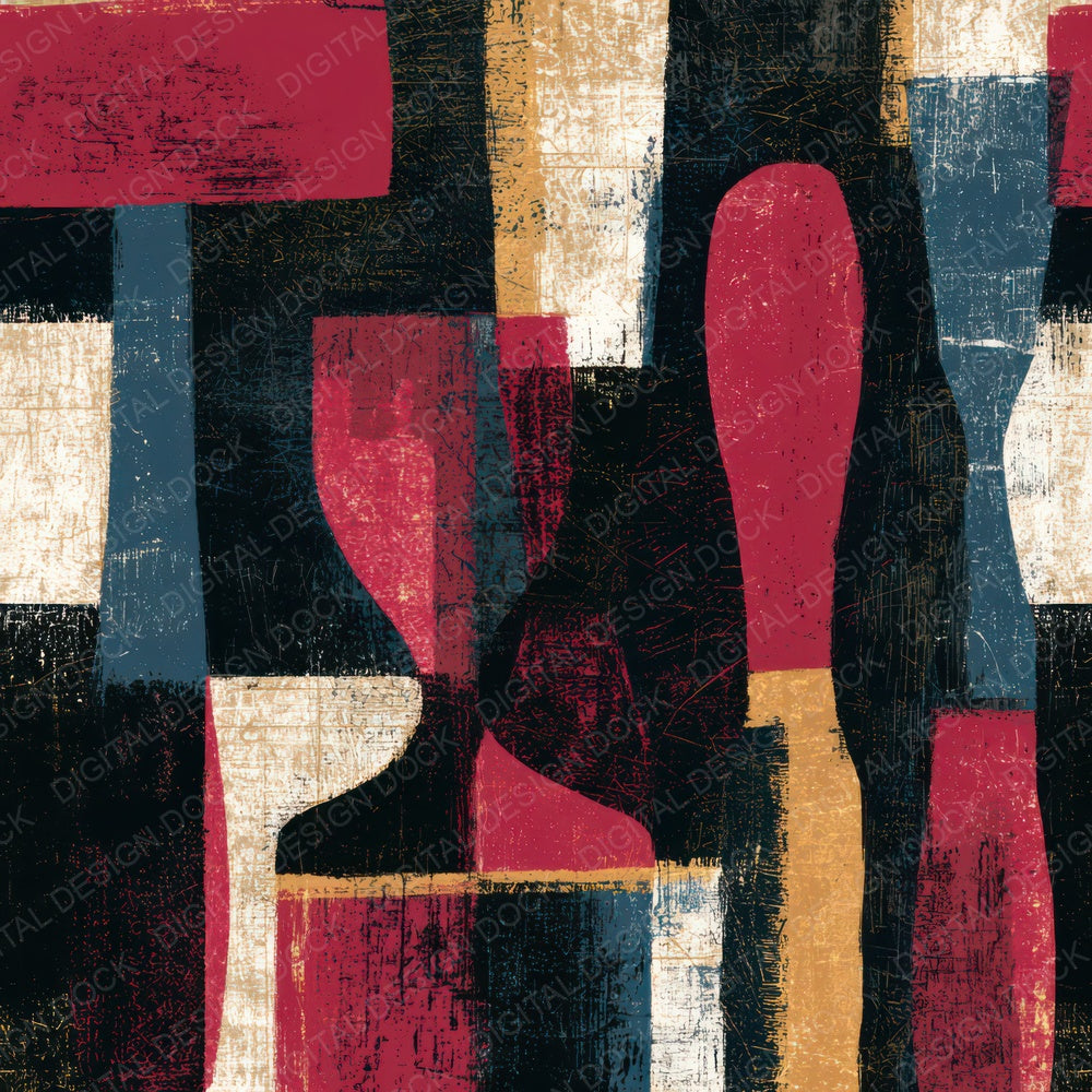 Scratchboard Tools Garnet Ivory Digital Paper Pack (DDD013901)
