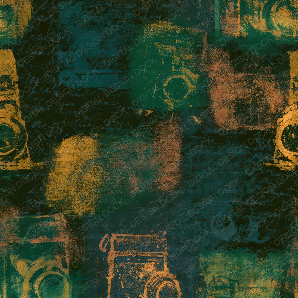 Infrared Stereoscopes Forest Bronze Digital Paper Pack (DDD013915)