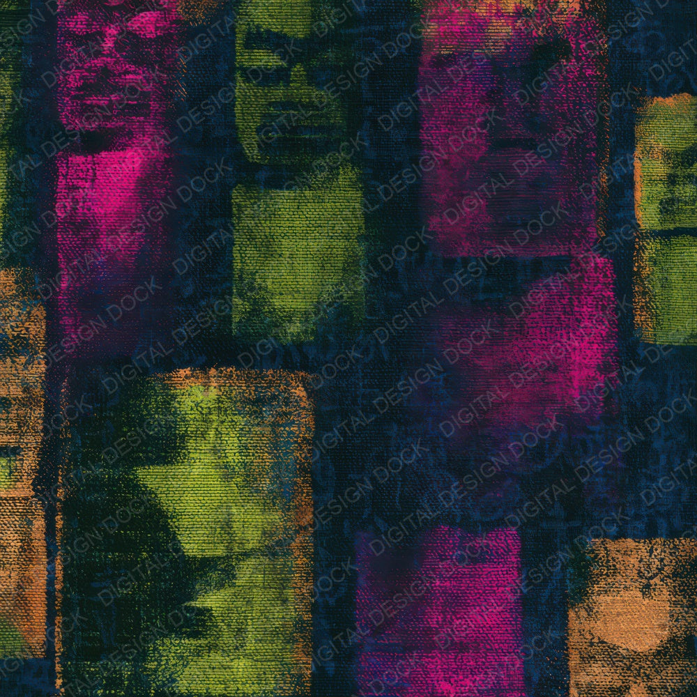 Tapestry Totem Neon Magenta Digital Paper Pack (DDD013921)