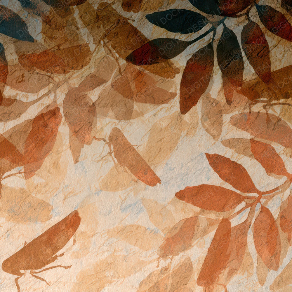 Papercut Leafhoppers Sepia Parchment Digital Paper Pack (DDD013959)