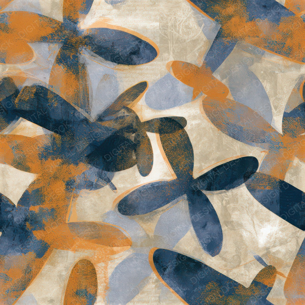 Photogram Propellers Sienna Indigo Seamless Digital Paper Pack (DDD013961)