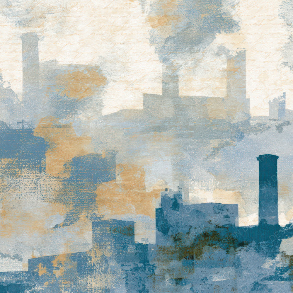 Cyanotype Factory Silhouettes Slate Sand Digital Paper Pack (DDD013988)