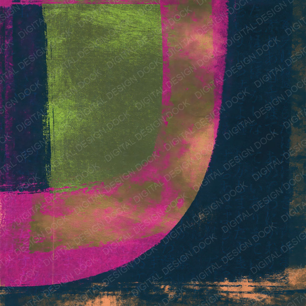 Screenprint Neon Magenta Abstract Digital Paper Pack (DDD014019)