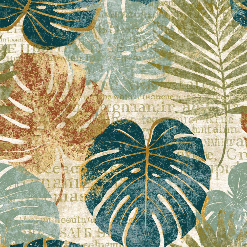 Blueprint Monstera Adobe Sage Digital Paper Pack (DDD014026)